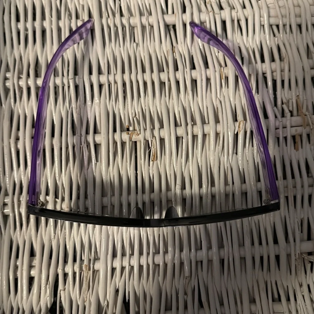 Purple Reflective Sunglasses